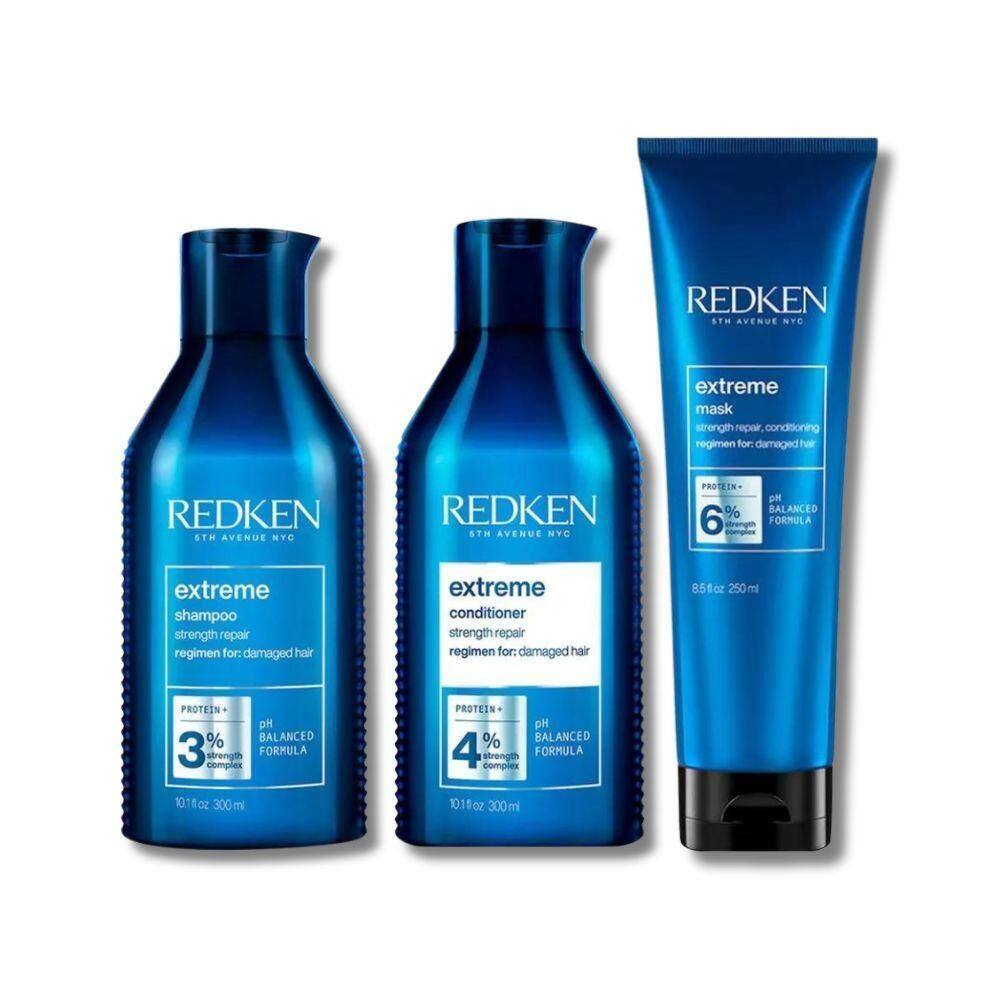 Kit Redken Extreme - Shampoo + Condicionador + Máscara