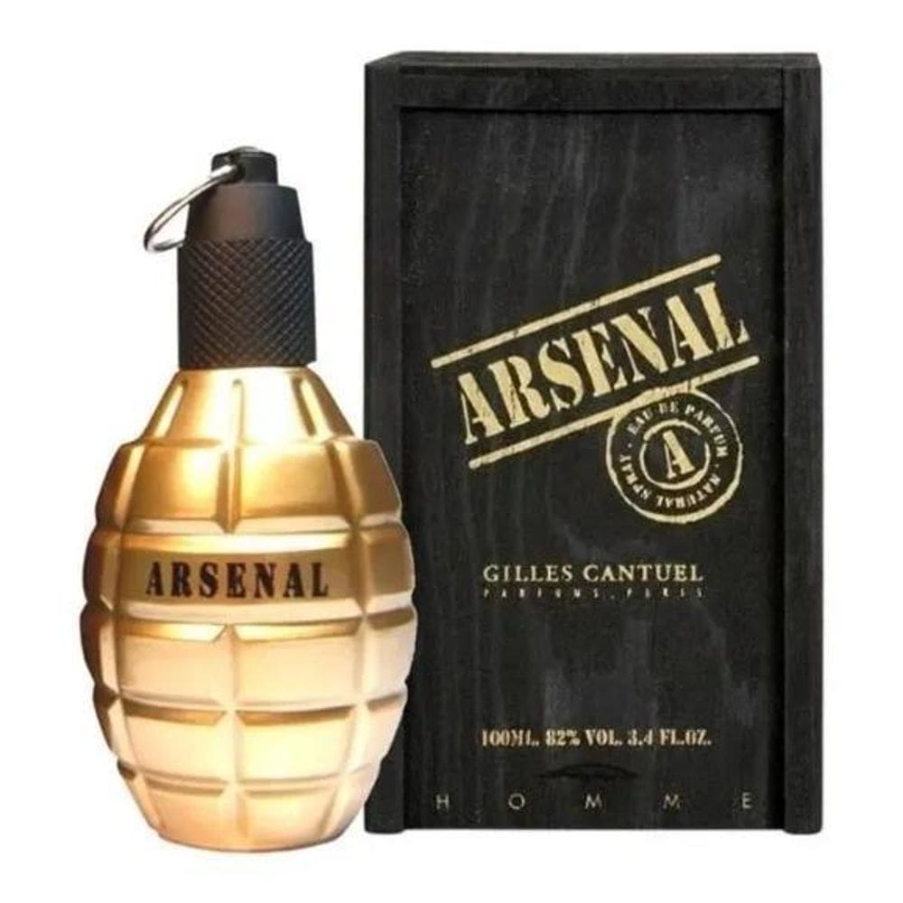 Arsenal Gold Eau De Parfum   Edp   100Ml Masculino Origina