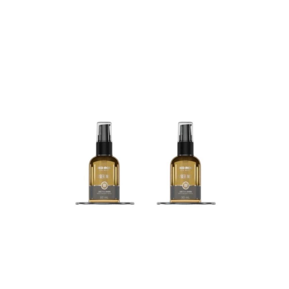 Kit 2 Oleos Barba Gear Oleo Red Iron 30Ml