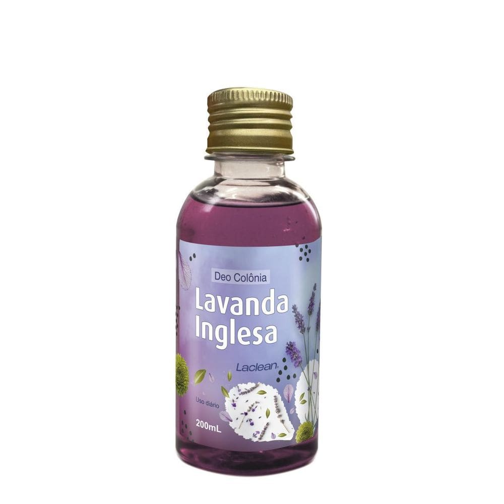 Lavanda Inglesa 200 Ml Deo Côlonia Laclean
