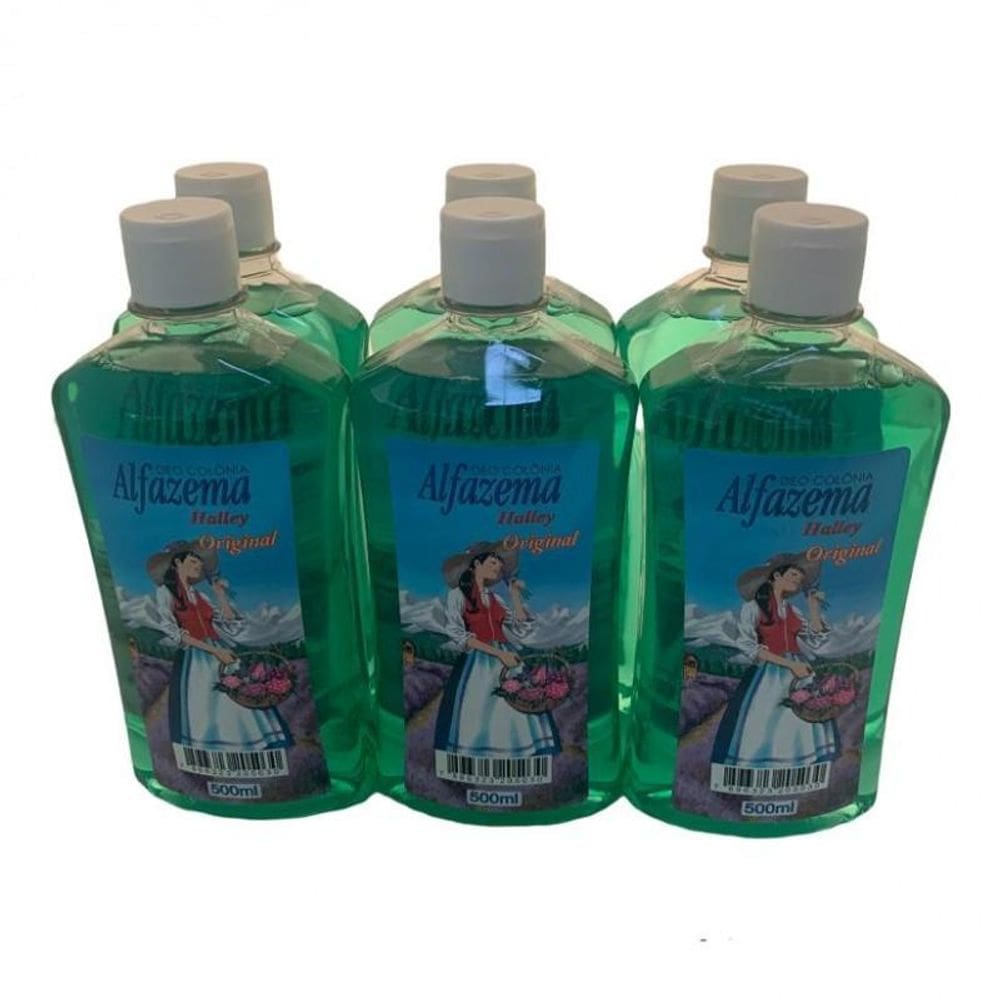 Kit 6 Deo-Colonia Alfazema Lavanda 500 Ml - Escolha O Aroma