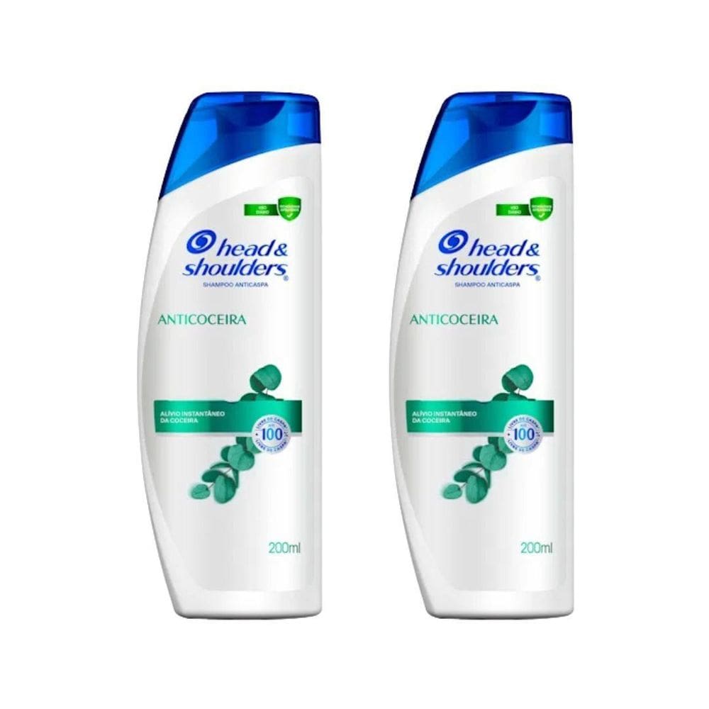 Shampoo Head & Shoulders 200Ml Anticaspa Anticoceira - 2Un