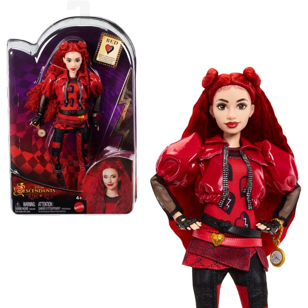 Boneca de moda Mattel Disney Descendants Filha Vermelha da Rainha