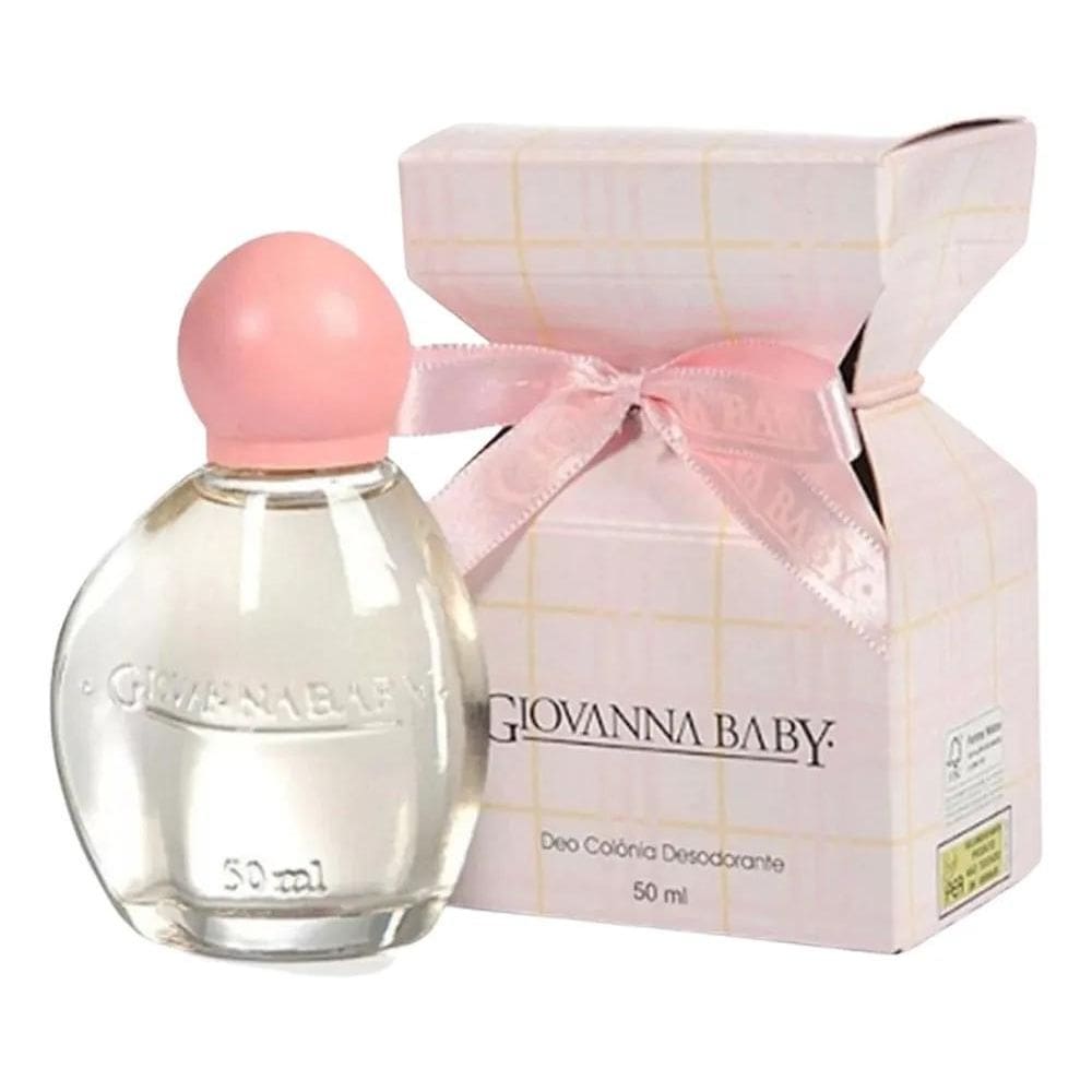2X Deo Colônia Giovanna Baby Classic Rosa 50Ml