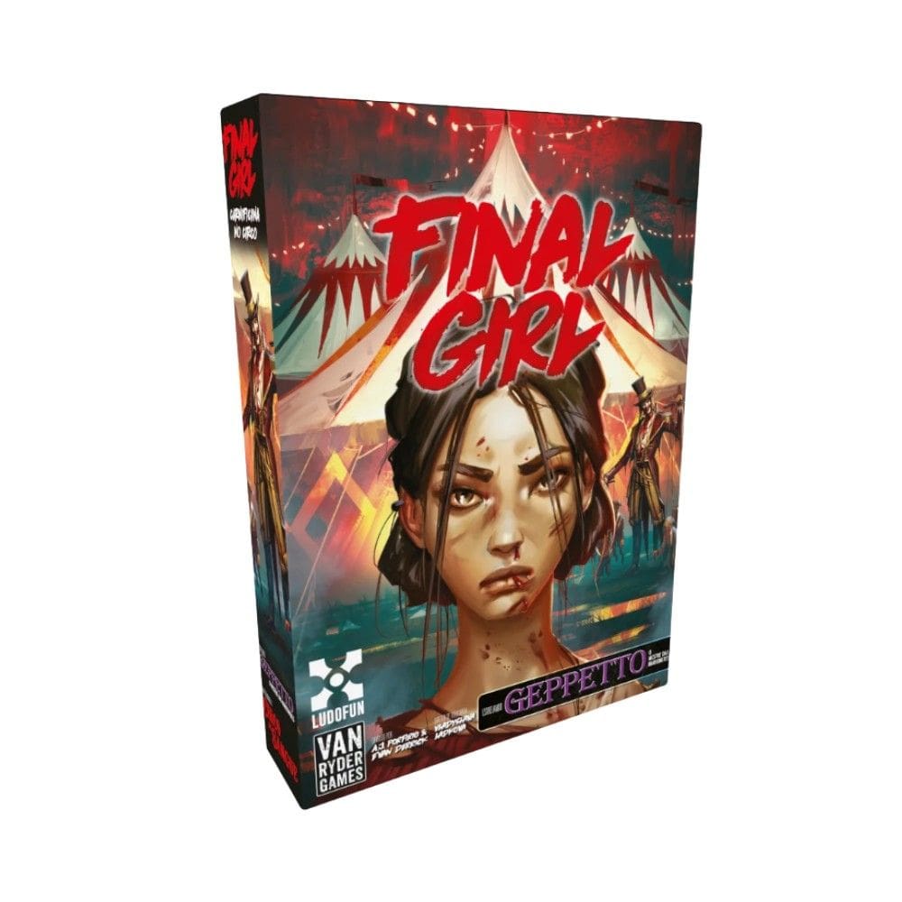 Final Girl: Carnificina no Circo Jogo de Tabuleiro Ludofun