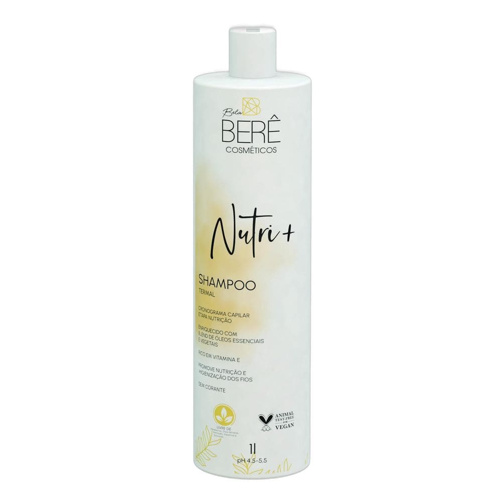 Shampoo Nutrição Nutri+ 1L - Bela Bere