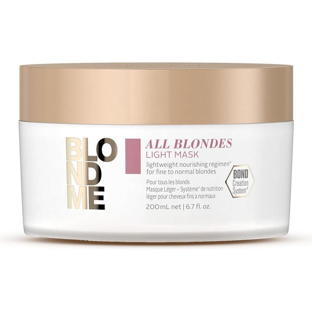 Máscara Capilar Schwarzkopf Blondme All Blondes Light 200Ml