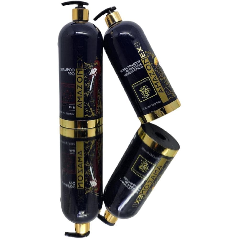 Kit Tratamento Anti Frizz Redutor Volume Amazonex