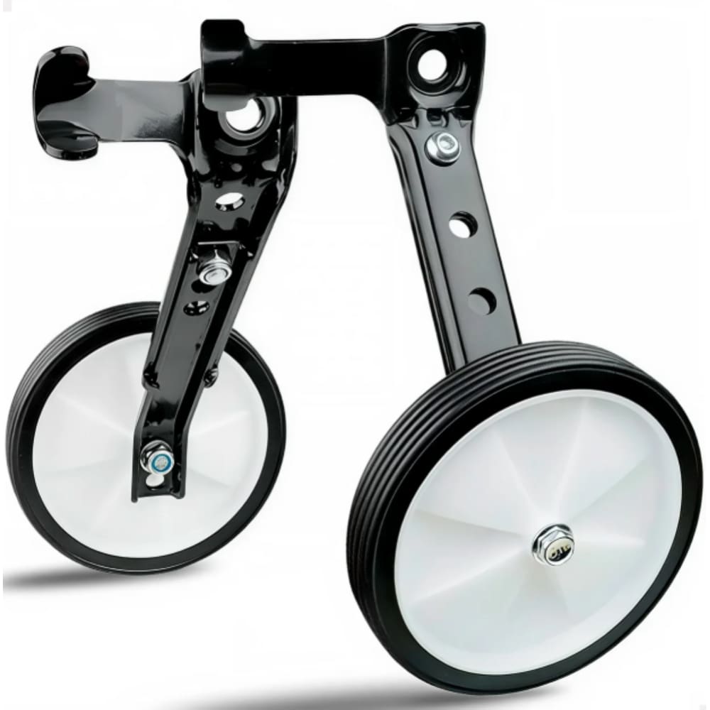 Rodinhas Auxiliares para Bicicleta Infantil – Kit Completo com Suporte, Parafusos e Chaves – Ajustável e Resistente