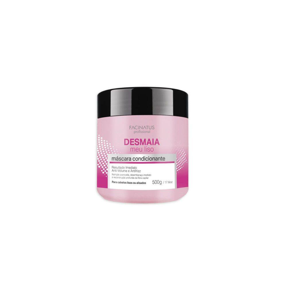 Mascara Condicionante Desmaia Meu Liso Antivolume Hidratação