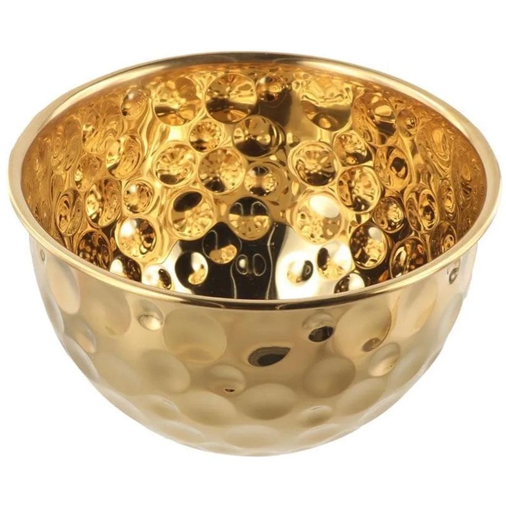 Tigela Bowl Inox Cumbuca Saladeira Fruteira Sala de Jantar Buffet Refeiçao Mesa Posta Cozinha Versatil Multiuso