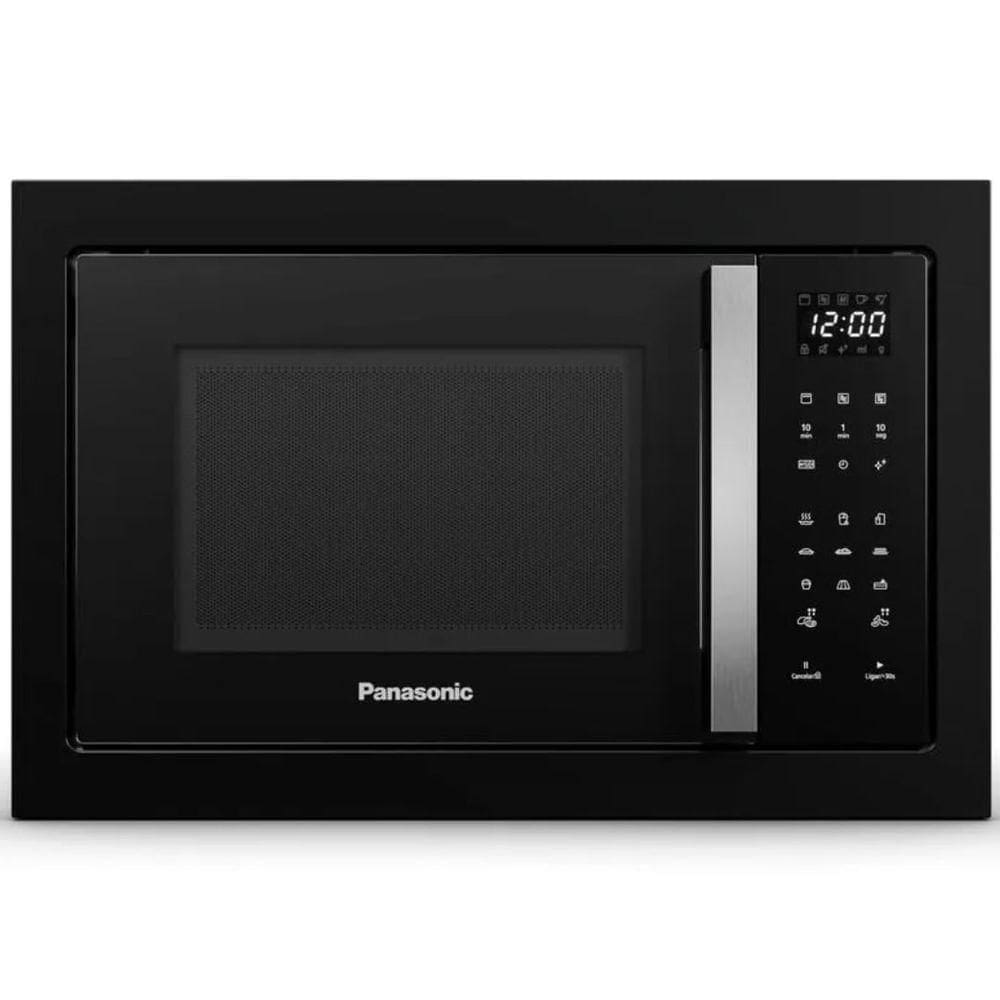 Micro-ondas Panasonic De Embutir 30 Litros Preto NN-GB68QBRUK 220V