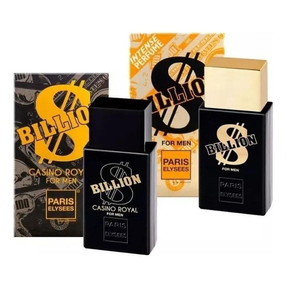 2X Kit 1 Billion Masculino + 1 Cassino Royal 100Ml