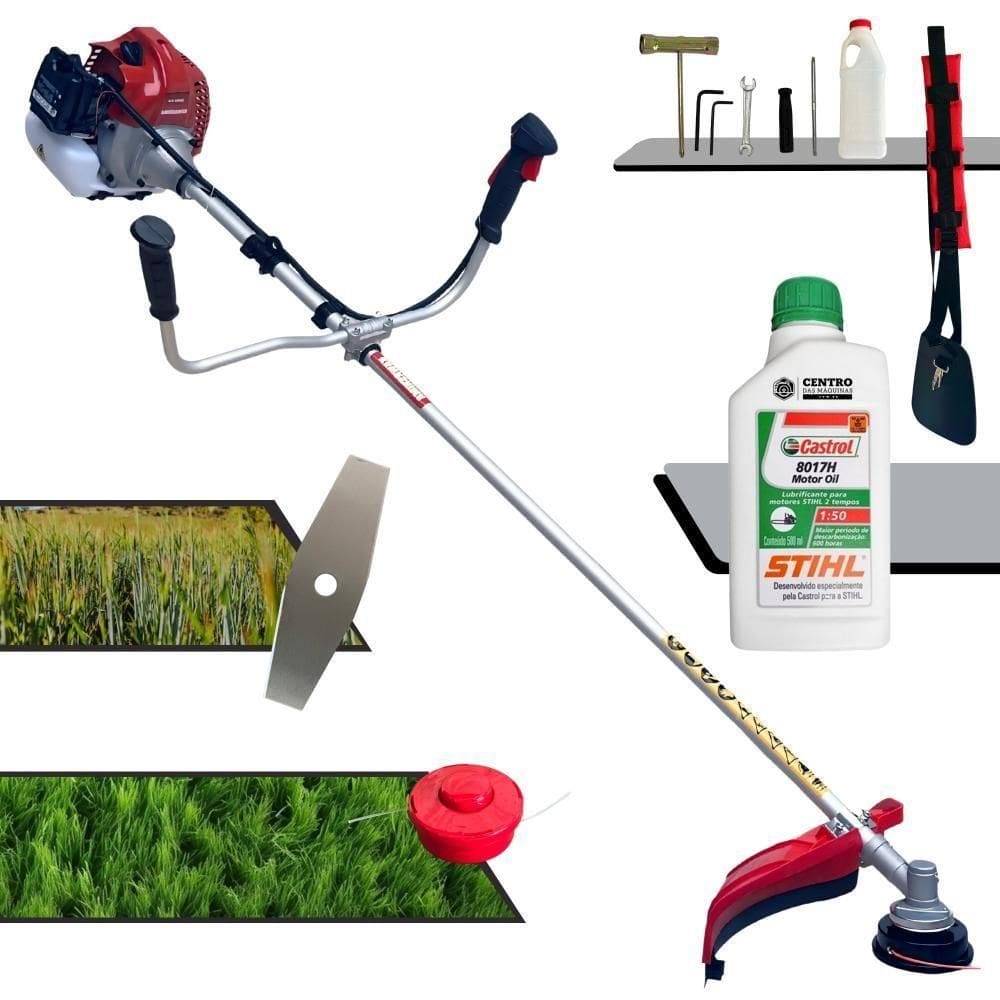 Roçadeira Profissional Bcj620l Kawashima 62cc + Óleo Stihl