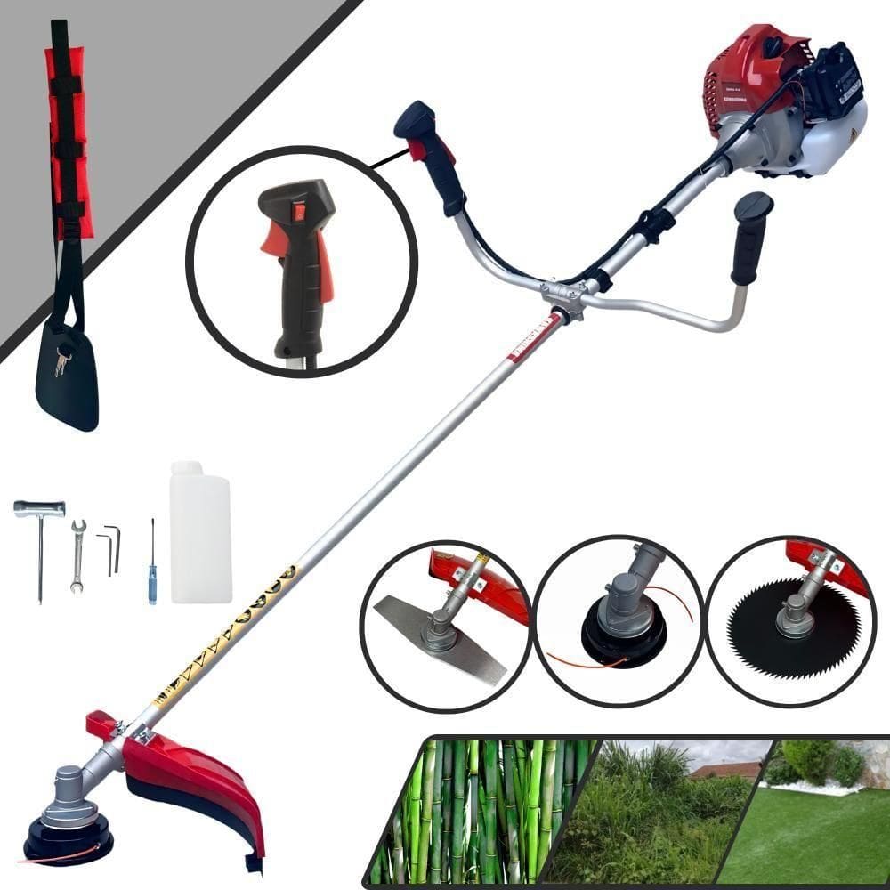 Roçadeira à Gasolina Lateral Bcj521-l Kawashima 2,5hp 3 Em 1