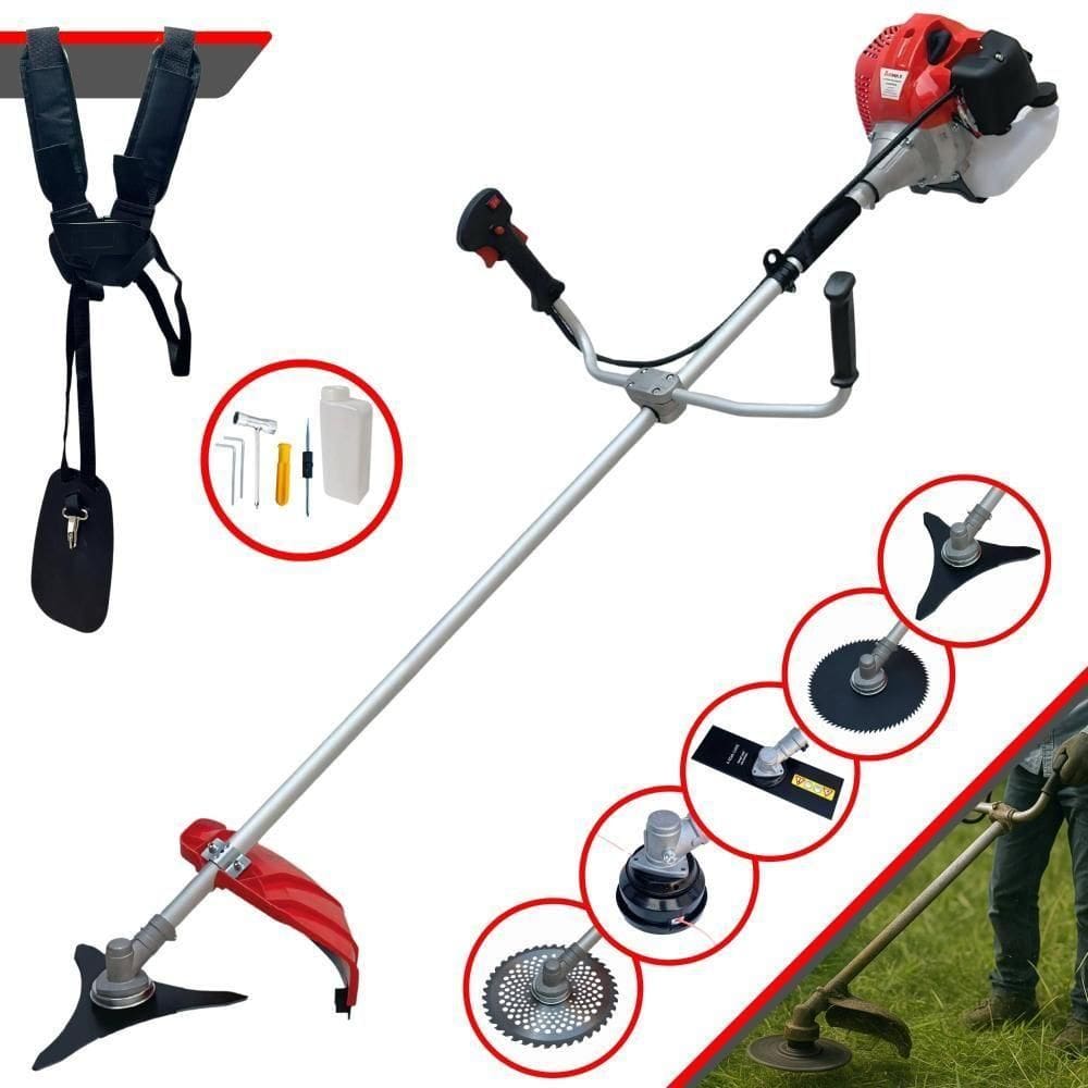 Roçadeira Profissional Anmax Cg430p C- Carretel + 4 Lâminas