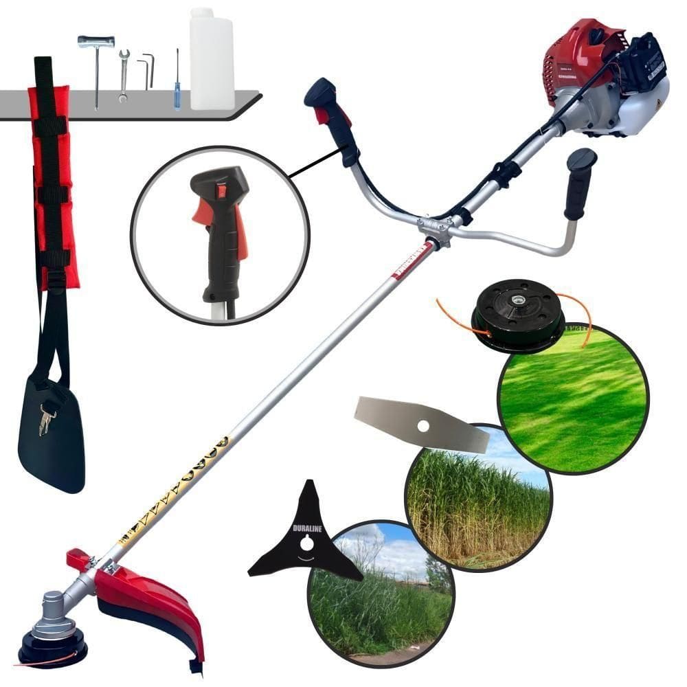 Roçadeira Bcj521-l Kawashima 10.000rpm 52cc 2,5hp 3 Em 1