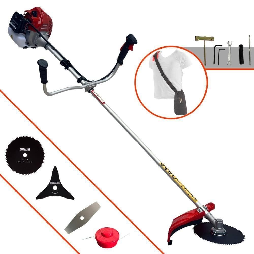 Roçadeira Multifunções Kawashima Bcj620l 62cc 3hp 4 Em 1