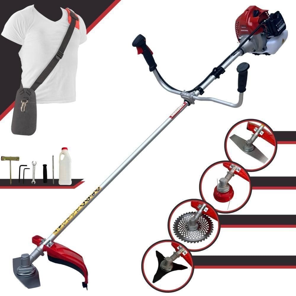 Roçadeira Multifunções Kawashima Bcj620l 62cc 3hp 4 Em 1