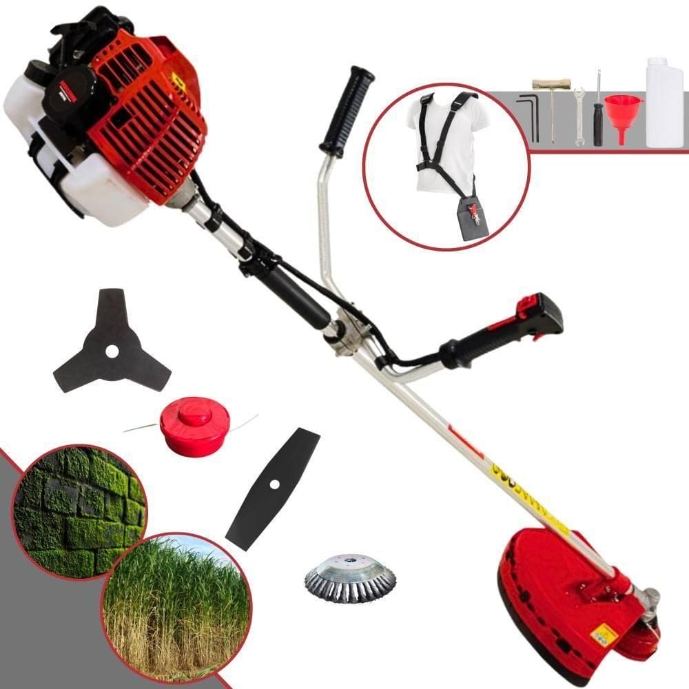 Roçadeira à Gasolina Kw43l Kawashima + Lâmina 2p E Escova