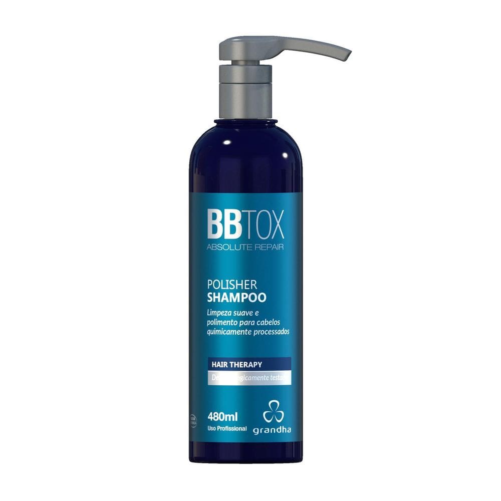 Shampoo Bbtox Polisher Reparador De Danos 480Ml