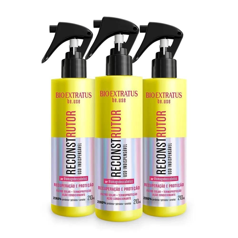 Trio Reconstrutor Bioextratus Uso Indispensável 210Ml