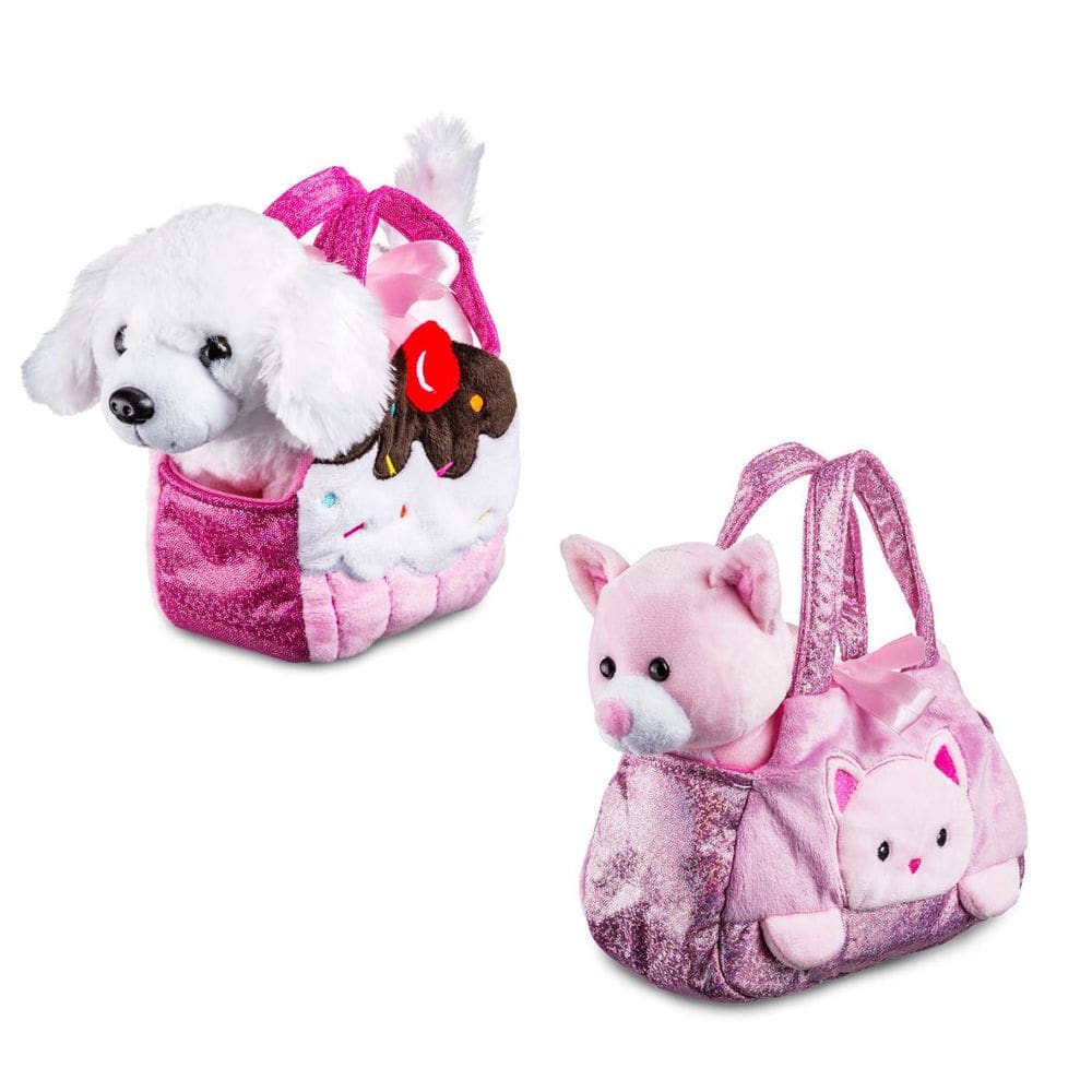 Bolsa Infantil Cutie Handbags Brinquedo +3 Anos Pelúcia Colecionável Multikids