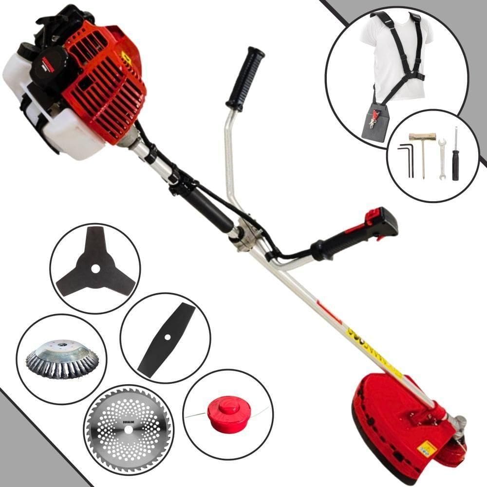 Roçadeira Kw43l Kawashima 43cc 1,7hp 10.000rpm 5 Em 1