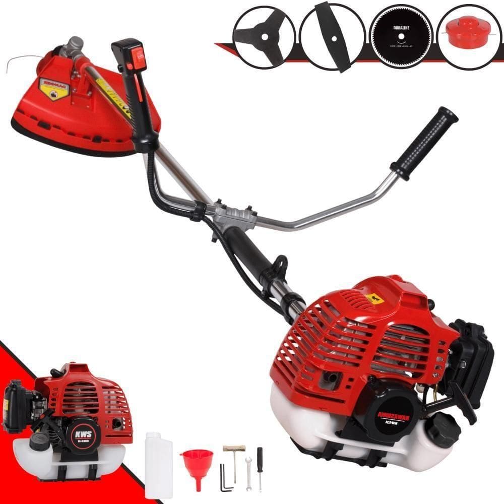 Roçadeira Profissional Kawashima Kw43l 43cc 1,7hp 4 Em 1