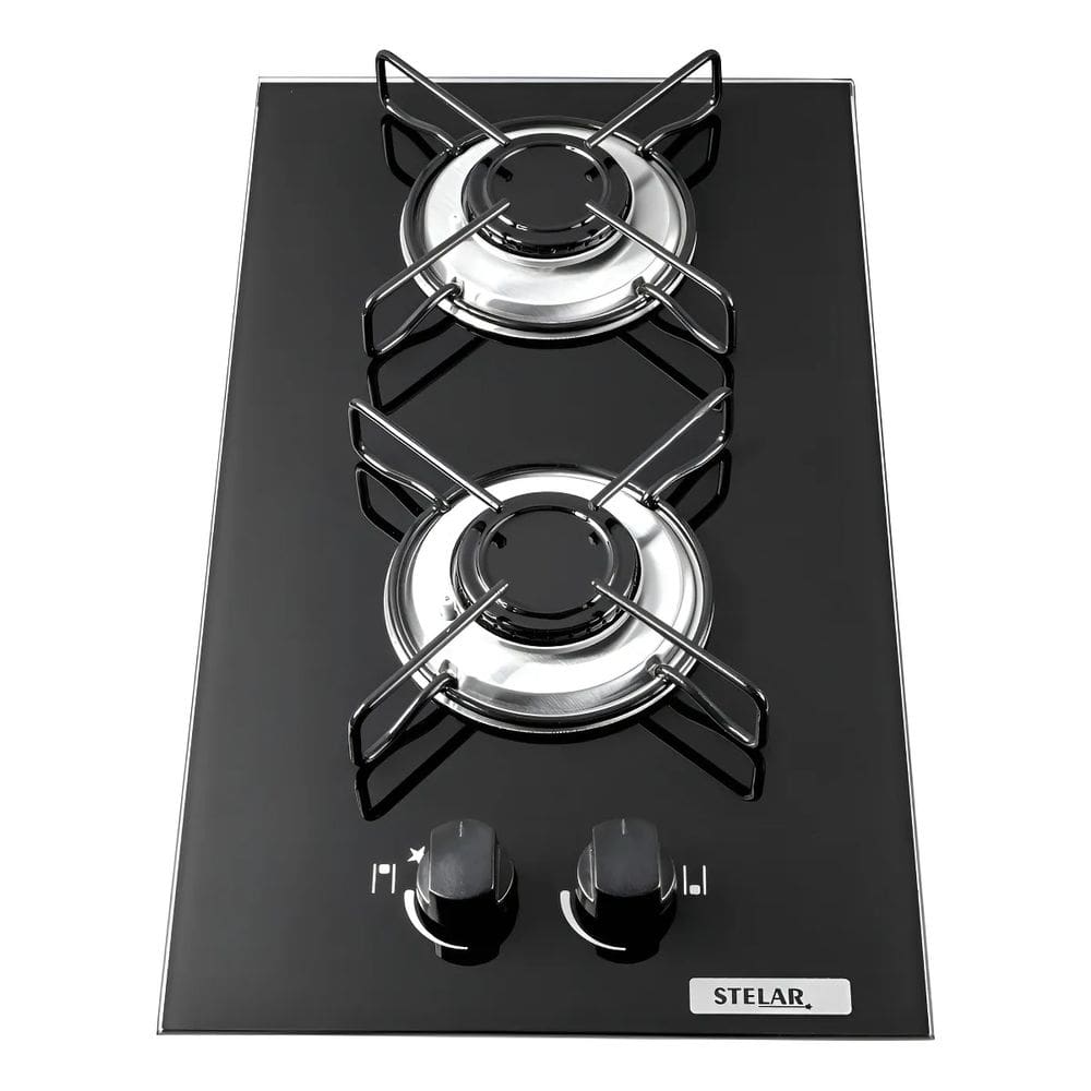 Cooktop a Gás 2 Bocas Stelar Nivus Bivolt – Vidro Temperado, Acendimento Automático e Design Moderno