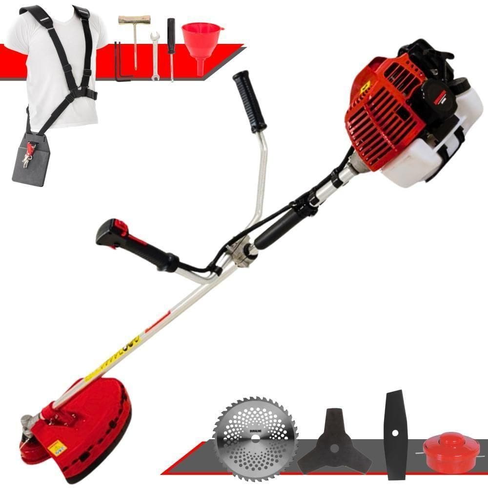 Roçadeira Profissional Kawashima Kw43l 43cc 1,7hp 4 Em 1