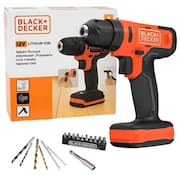 Parafusadeira Furadeira de Impacto 3/8” (10mm) 12V Max* Lítio – Íon 17 Acessórios Bivolt - Black and Decker