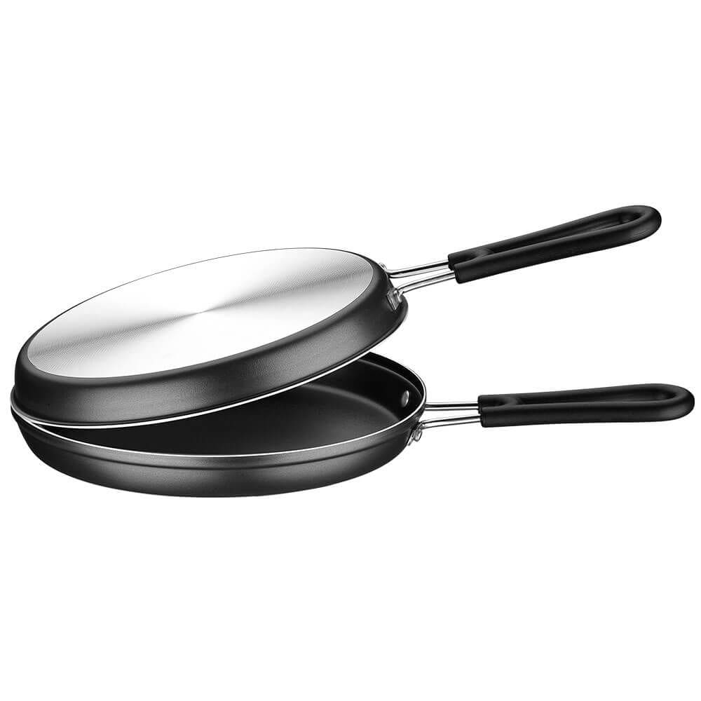 Omeleteira Tramontina Loreto 24cm em Alumínio Rev. Int e Ext em Ant Starflon Max Grafite 20687024