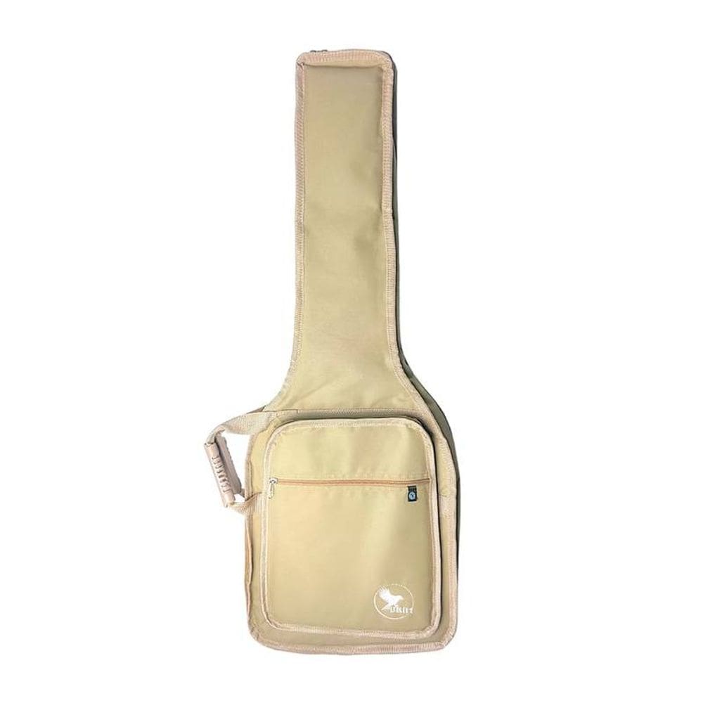 Capa Guitarra Extra Bolso Cargo - Nylon 600 Bege