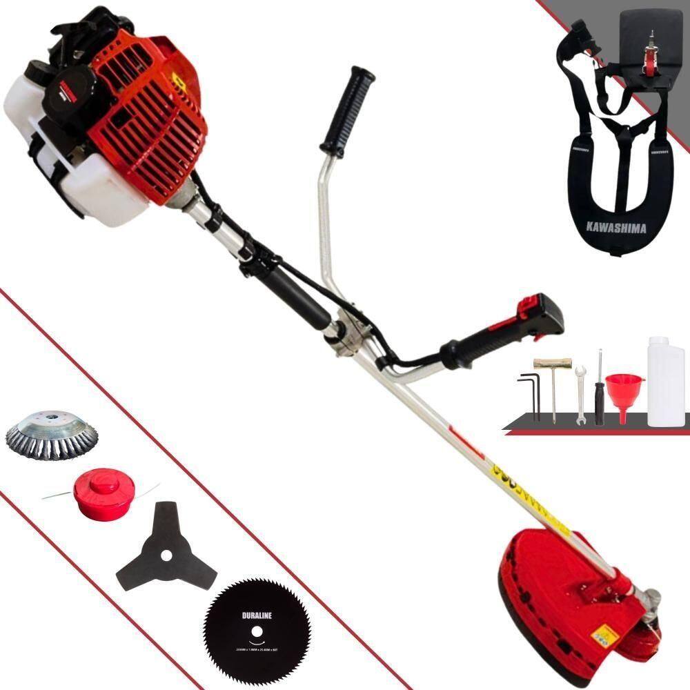 Roçadeira Kw43l Kawashima 43cc 1,7hp Com 4 Opções De Cortes