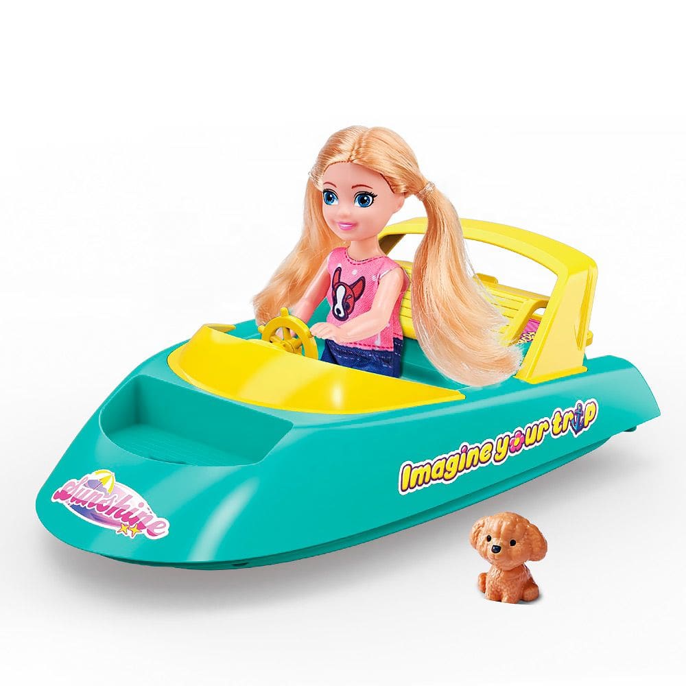 Boneca Thamy Yacht Passeio de Lancha Divertido 9045-8 - Dorémi