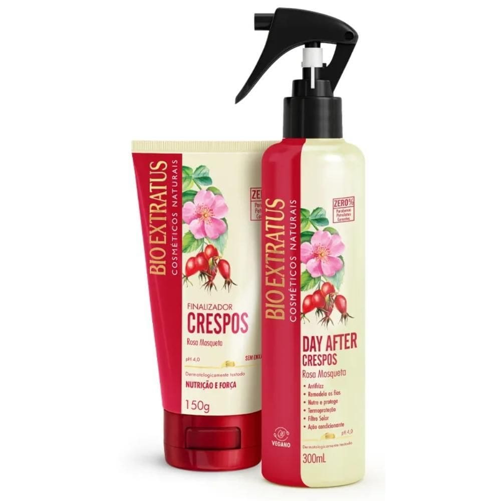 Kit Bio Extratus Crespos Finalizador 150Ml E Day After