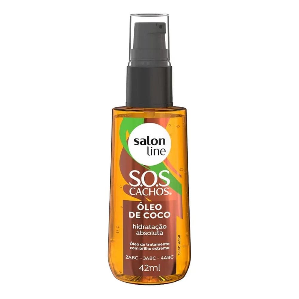Salon Line Sos Cachos Óleo De Tratamento Óleo De Coco 42Ml