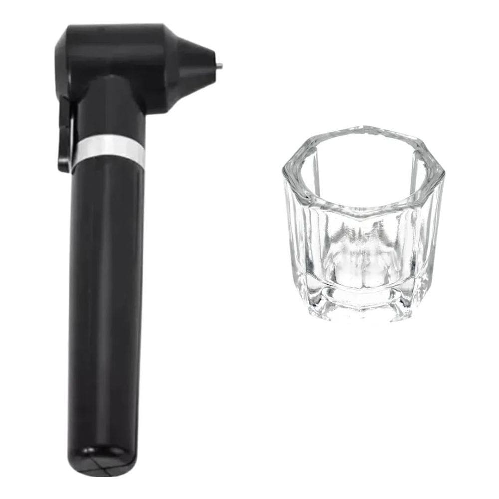 10X Kit Mini Mixer Misturador Henna Sobrancelha + Dappen Pre