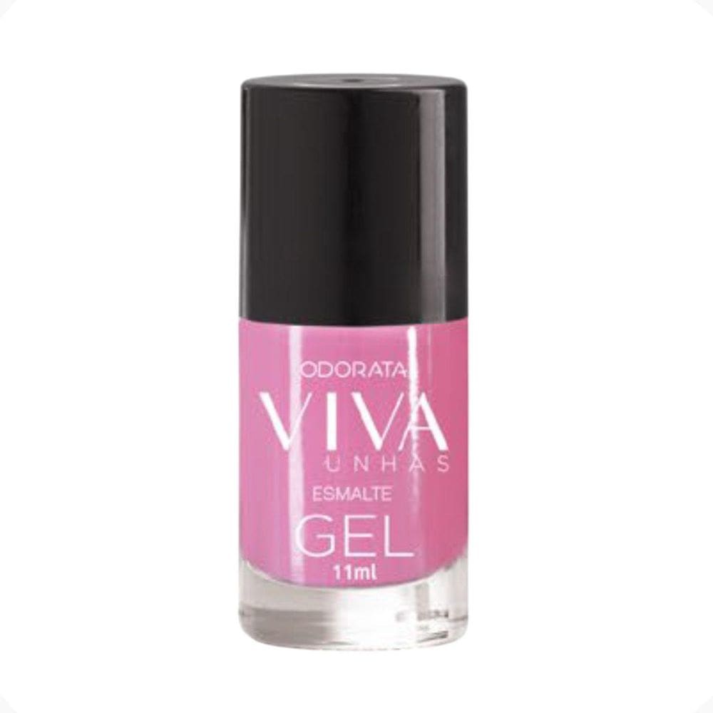 Esmalte Em Gel Rosa Sublime Cremoso Não Precisa Cabine