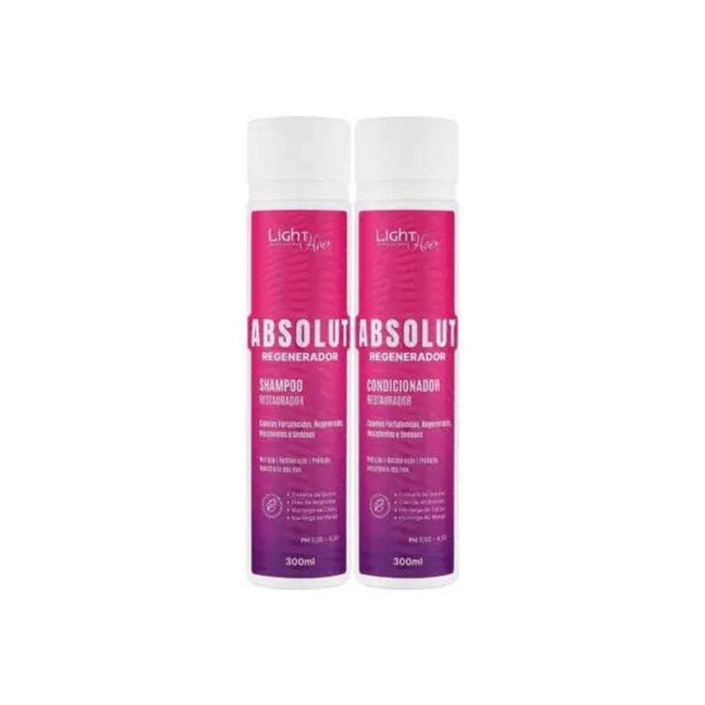 Light Hair Absolut Shampoo+Condicionador Regenerador