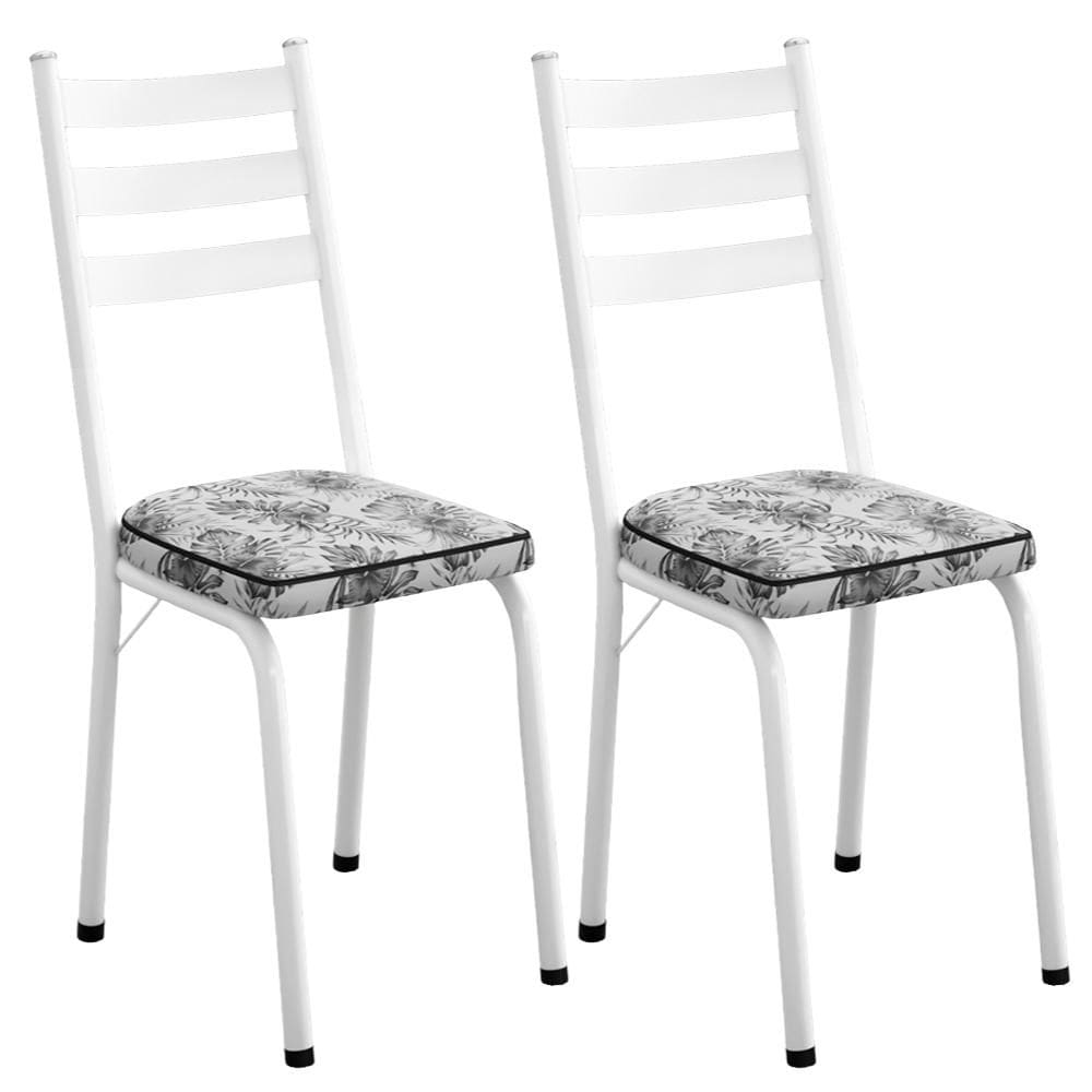 Kit 2 Cadeiras Tubular Europa 118 Bc