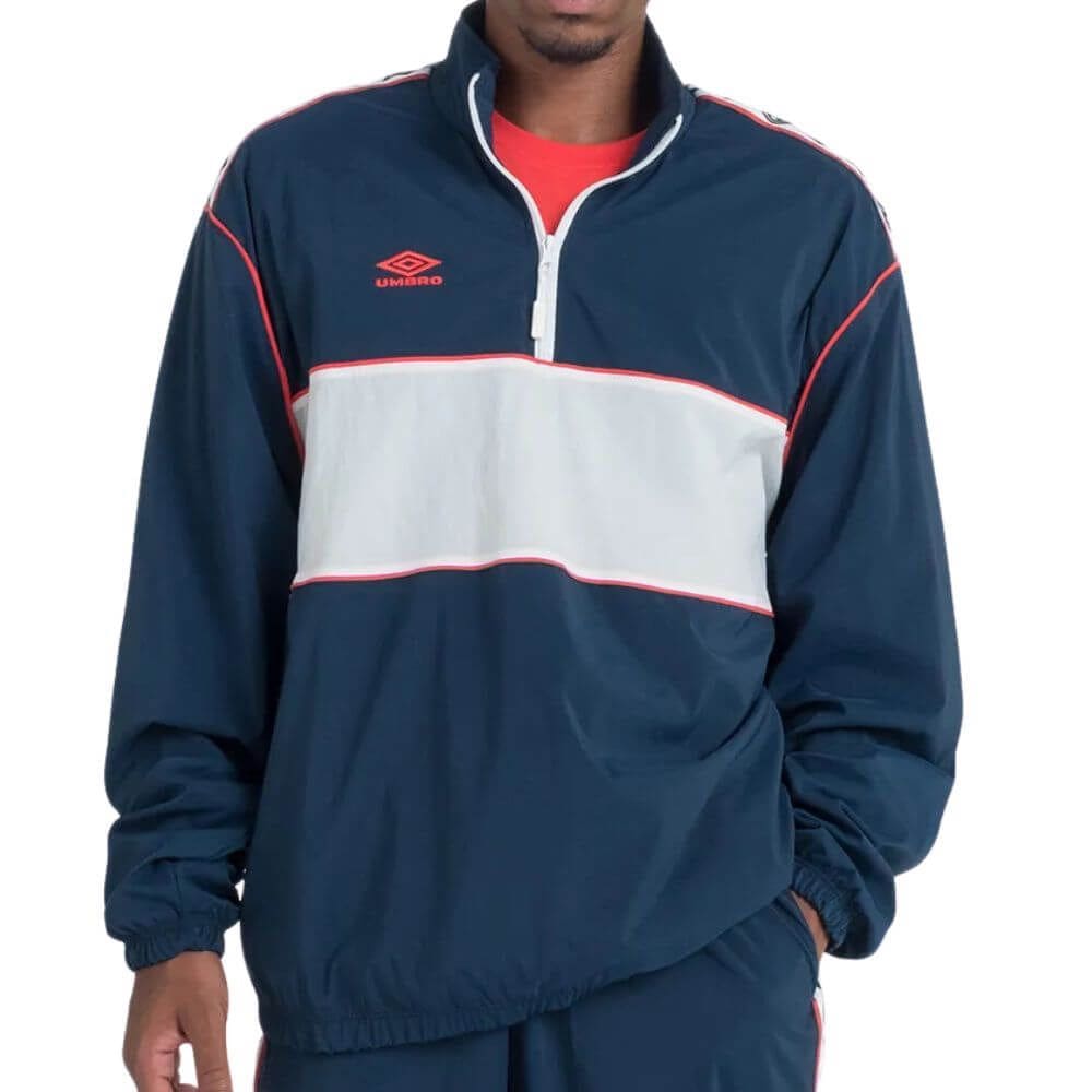 Blusão Masculino Umbro Tape Essence Meio Zíper 1194390