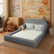 Cama Colchão Casal Montessoriana Infantil Proteção Lateral