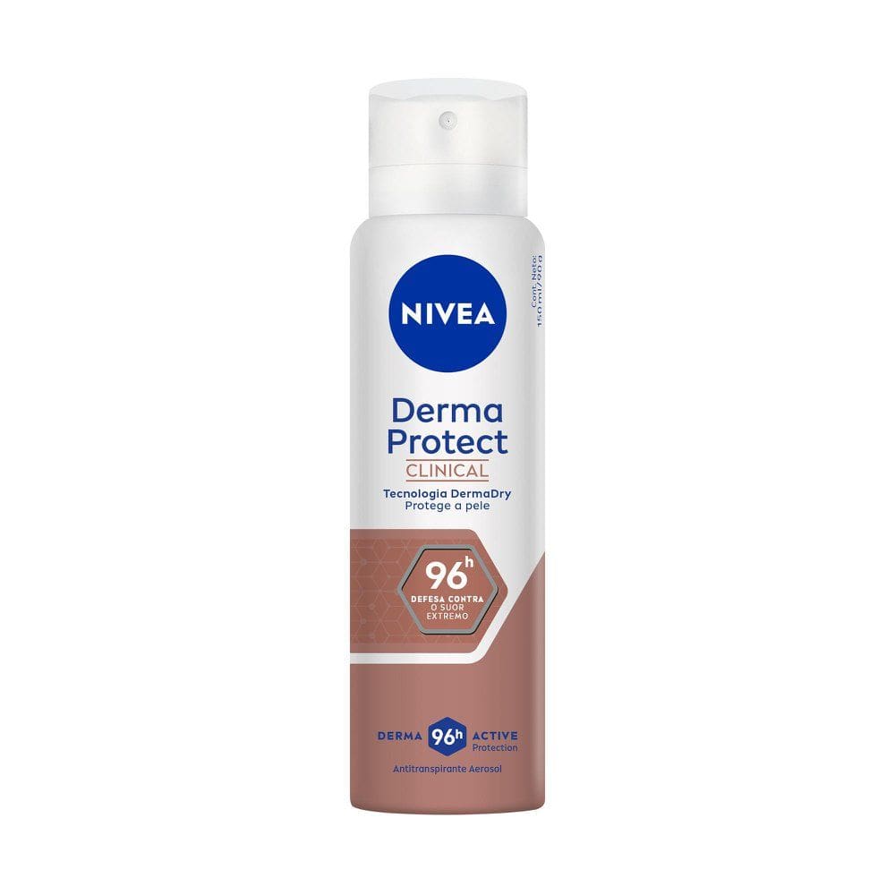 Desodorante Nivea Derma Protect Clinical Antitranspirante Aerossol 150ml
