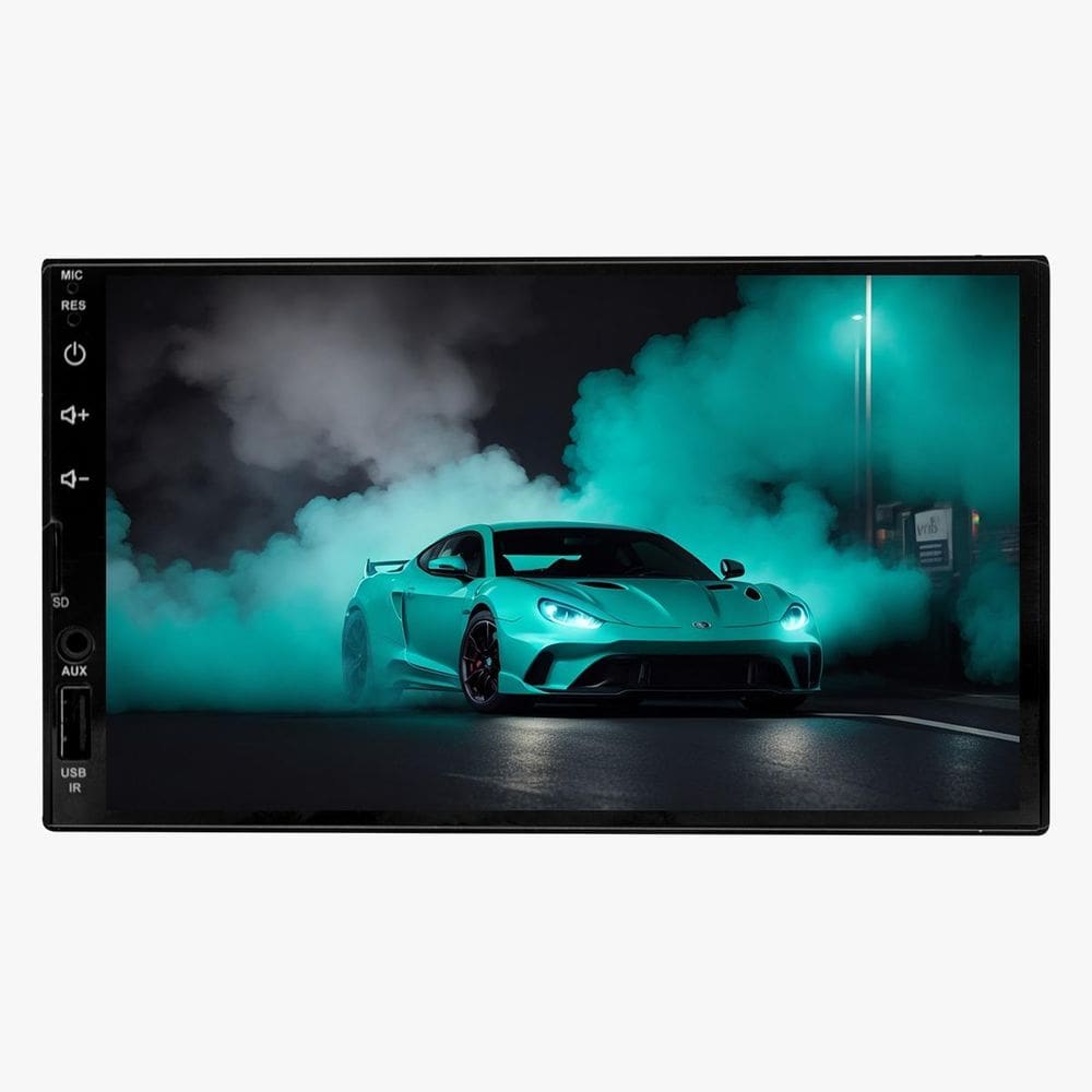 Central Multimídia MP5 Tela de 7 Polegadas 2 Din Carplay e Android Auto sem fio + Câmera de ré - ADAK PLAY-7MP5/G2