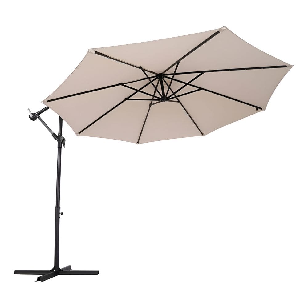 Ombrelone Lateral Com Led 245x300 Cm