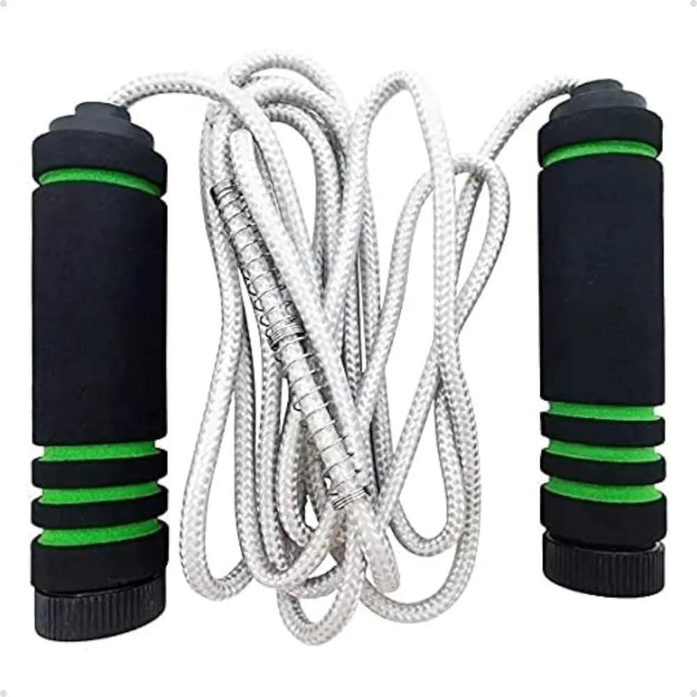 Corda De Pular Cross Ajustável Speed Rope Verde