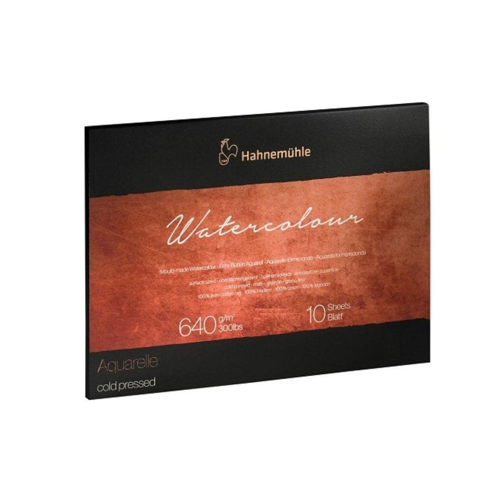 Bloco Aquarela Hahnemuhle Collection 640G/M2 Tf 30X40Cm 10 F