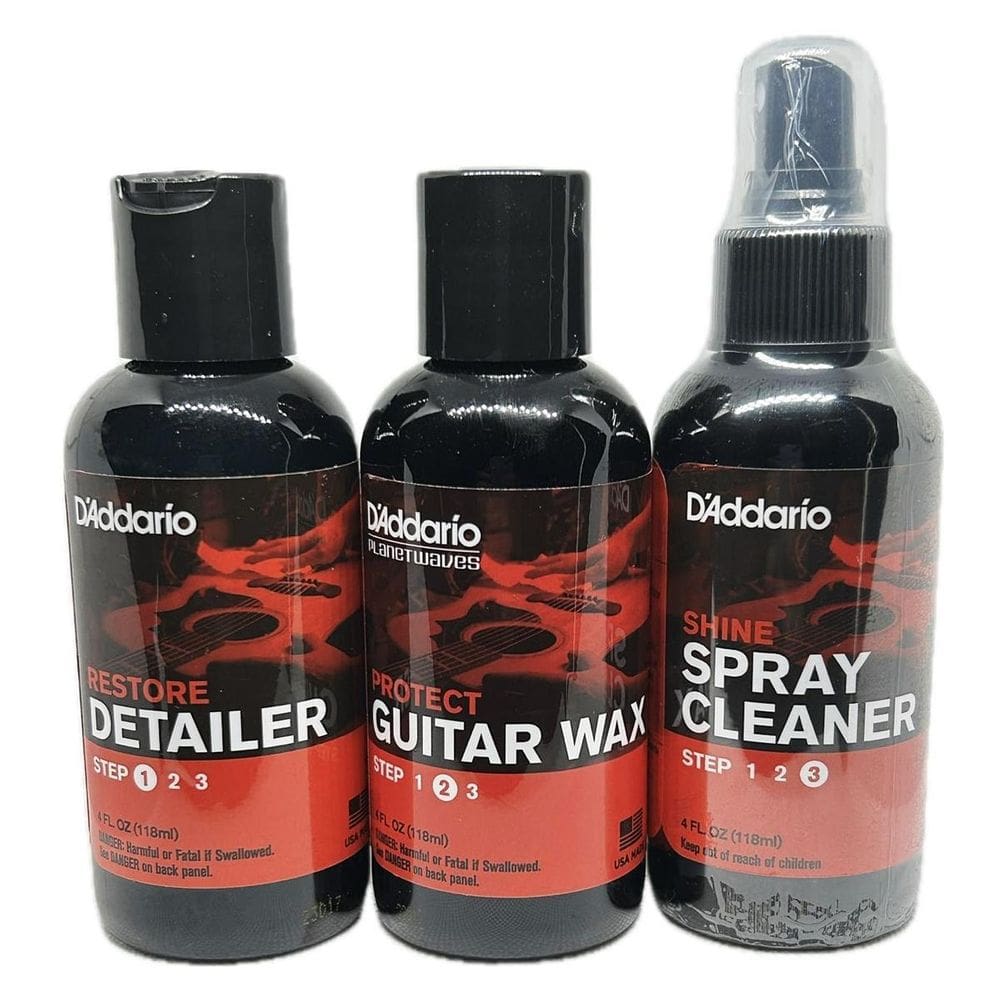 Kit Limpeza Manutenção Instrumentos Musicais